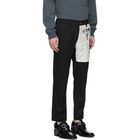 Enfants Riches Deprimes Black Patch Trousers