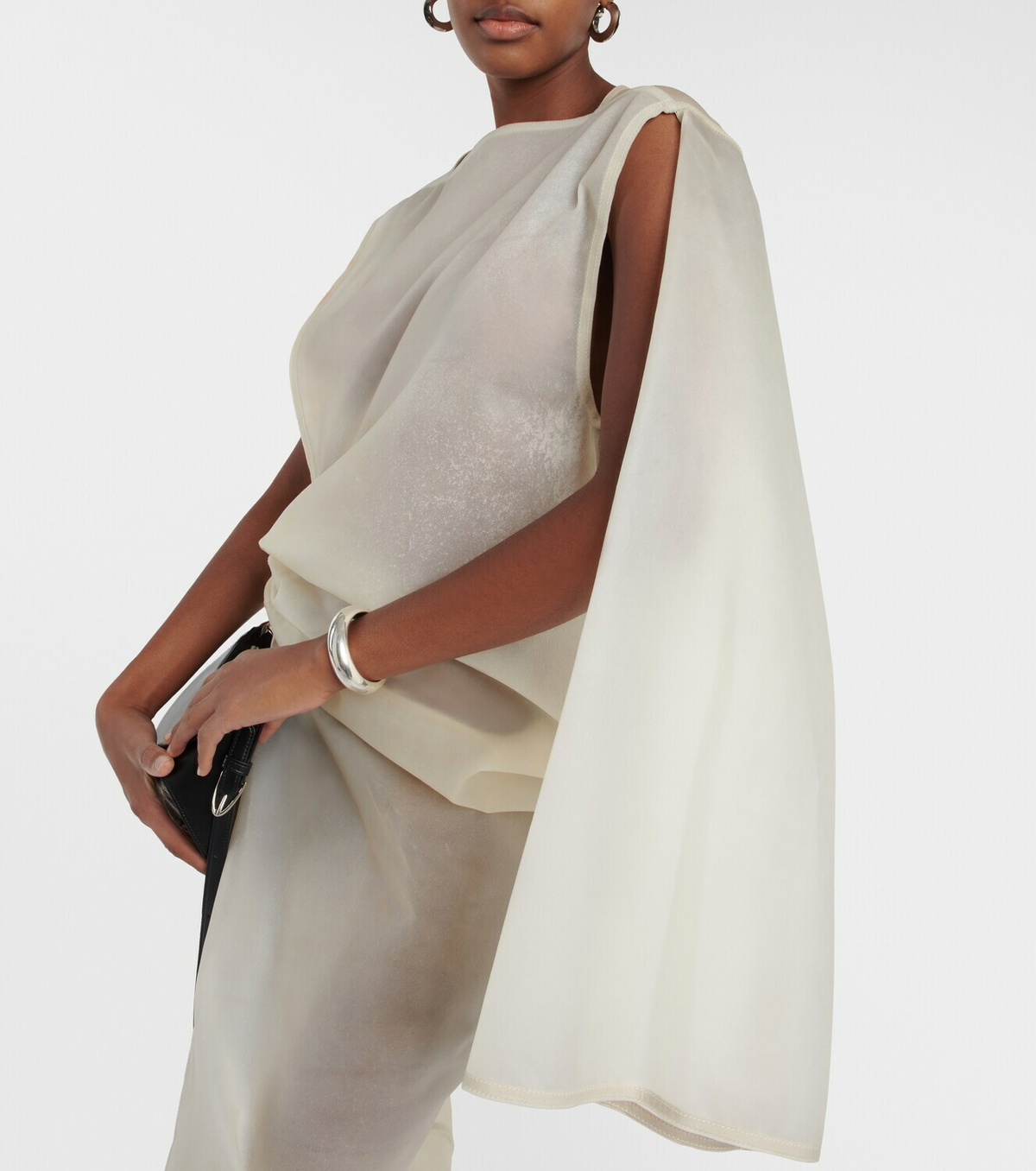 Rick Owens - Sheer leather gown Rick Owens