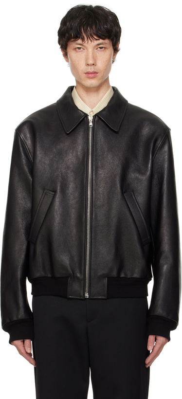 Photo: Recto Black Ben Leather Jacket