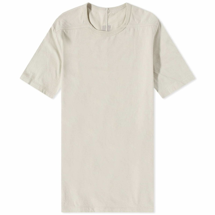 Photo: Rick Owens Men's BabyGeo Level T-Shirt in Pearl