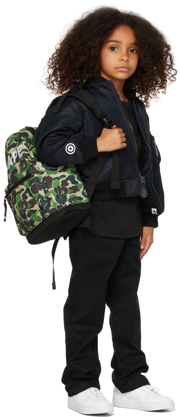 A Bathing Ape ABC Camo Shark Daypack (green)