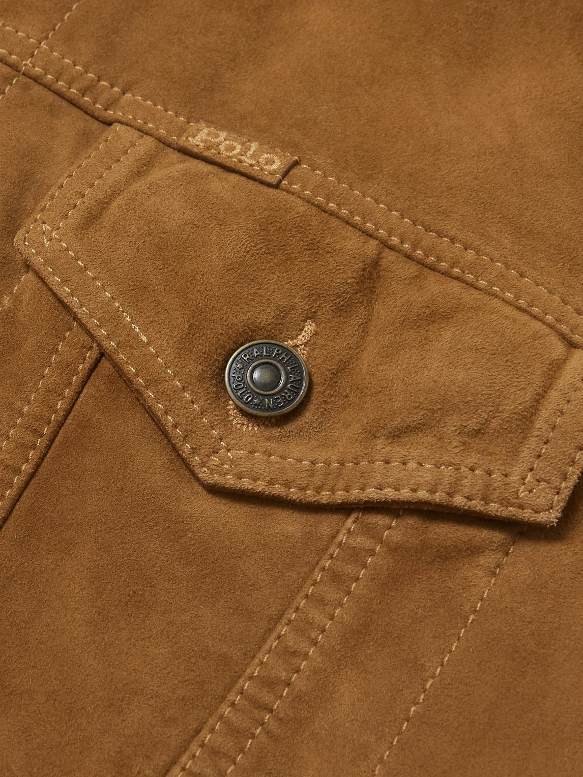 Polo Ralph Lauren - Suede Trucker Jacket - Brown
