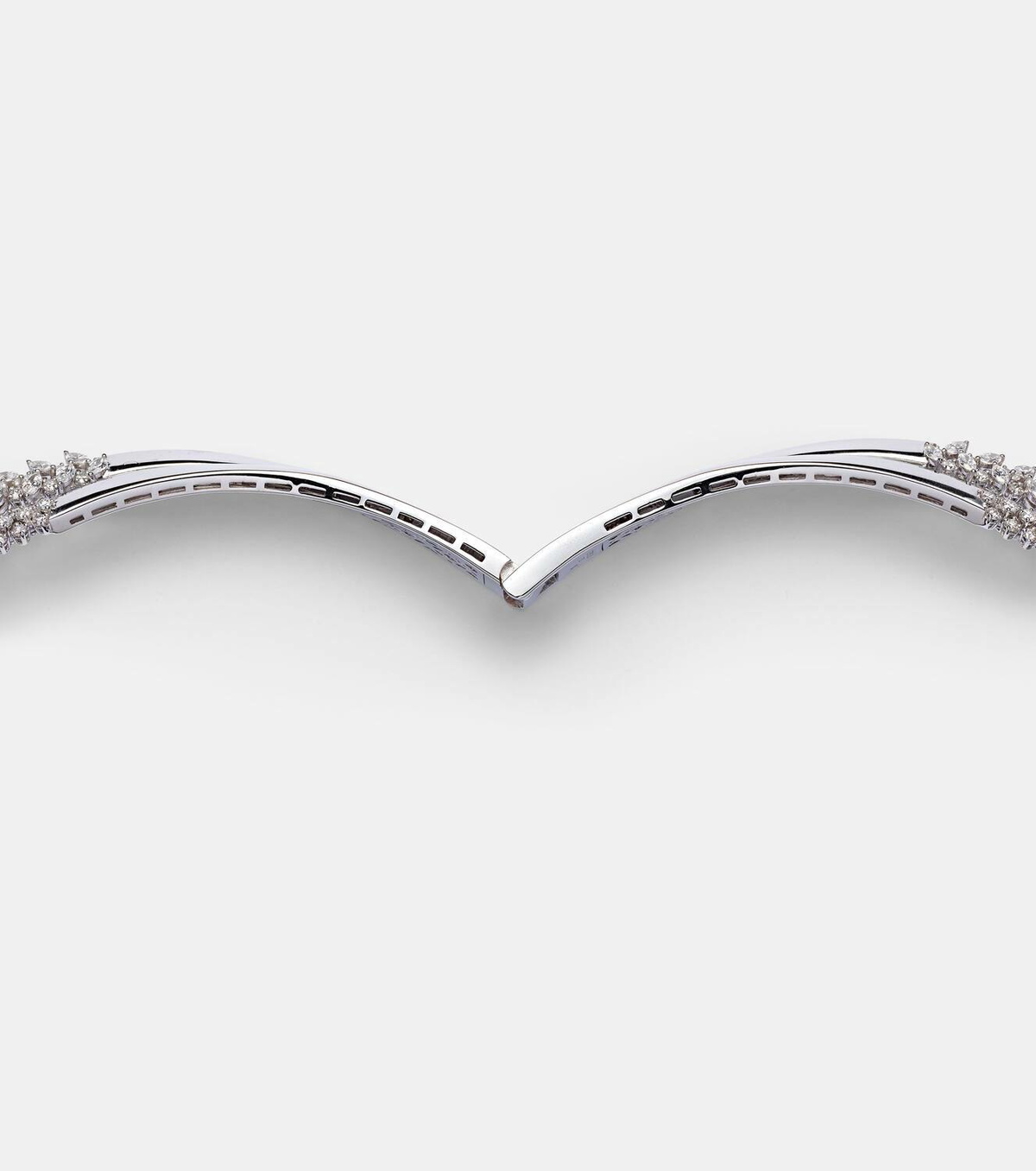 Yeprem Y-Couture 18kt white gold choker with diamonds