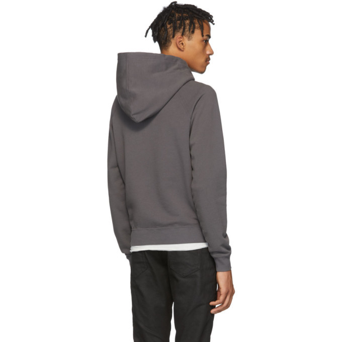 Saint Laurent Grey Malibu Hoodie Saint Laurent