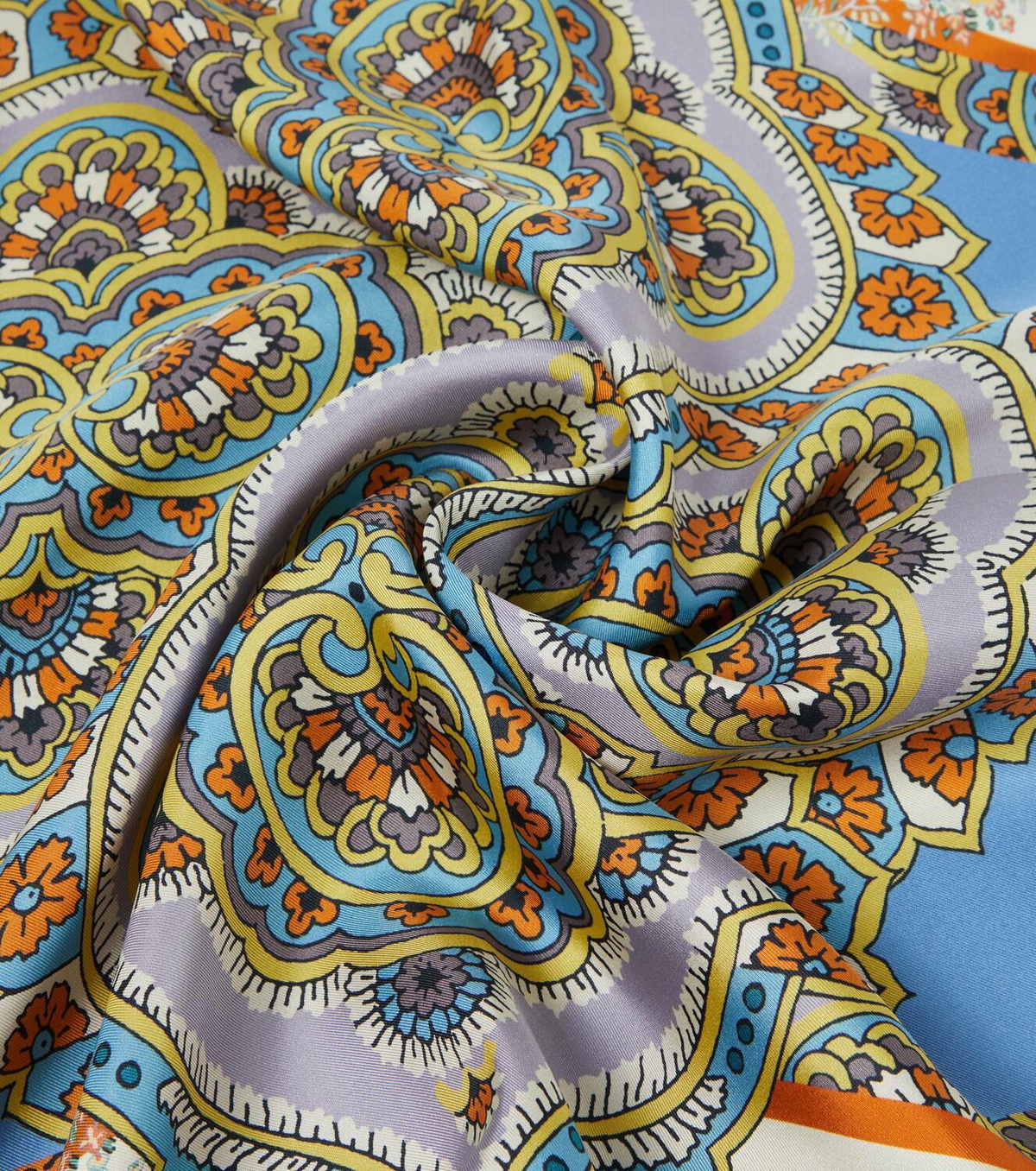 Etro Printed silk scarf Etro