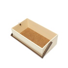 Hachiman Omnioffre Stacking Storage Box - Small in Beige/Brown