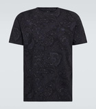 Etro Paisley cotton jersey T-shirt