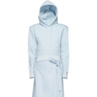 A-Plan-Application Blue Fitted Hoodie