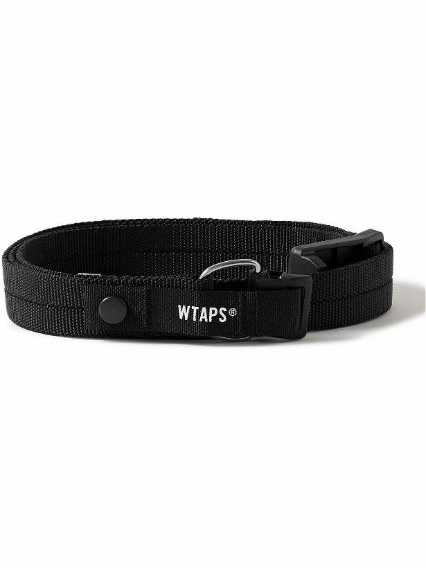Photo: WTAPS - 2cm Logo-Embroidered Canvas Belt