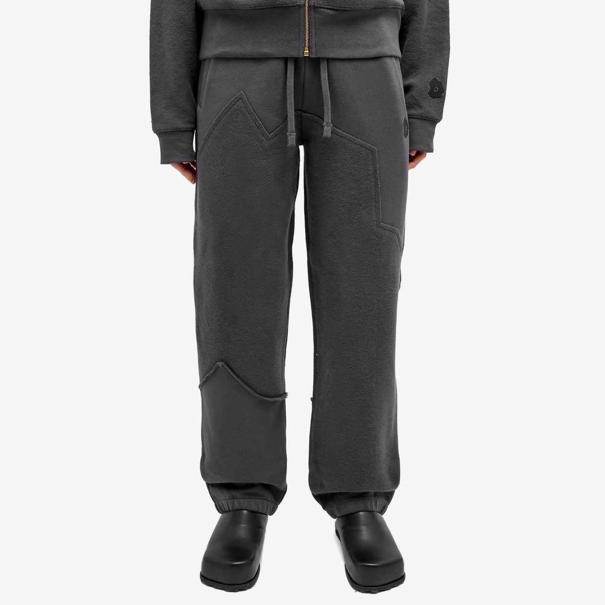 Objects IV Life Women's Thought Bubble Panelled Jogger in Anthracite Grey