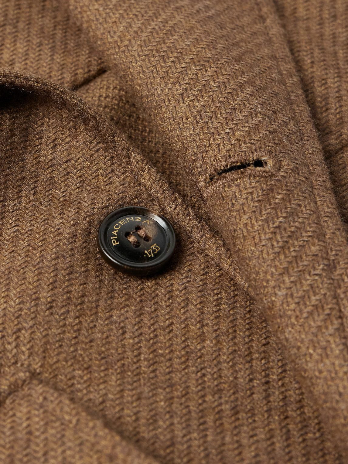 PIACENZA 1733 - Cashmere and Silk-Blend Overshirt - Brown