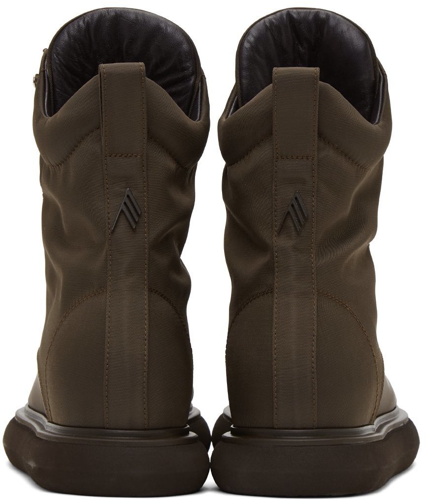 The Attico Brown Selene Boots The Attico