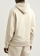 Loewe Anagram Hooded Cotton Sweatshirt Cream