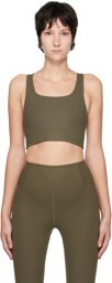 Girlfriend Collective Khaki Paloma Sport Bra