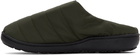 SUBU Green Quilted Nannen Slippers