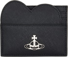 Vivienne Westwood Black Heart Card Holder