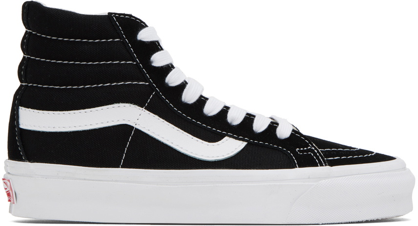 Vans Black OG Sk8-Hi LX Sneakers Vans