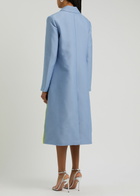 Stine Goya Colour-blocked Twill and Cloque Coat Multicoloured 1