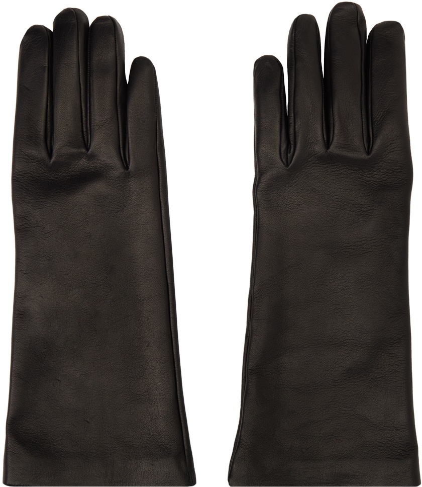 Photo: Ann Demeulemeester Black Krelis Gloves