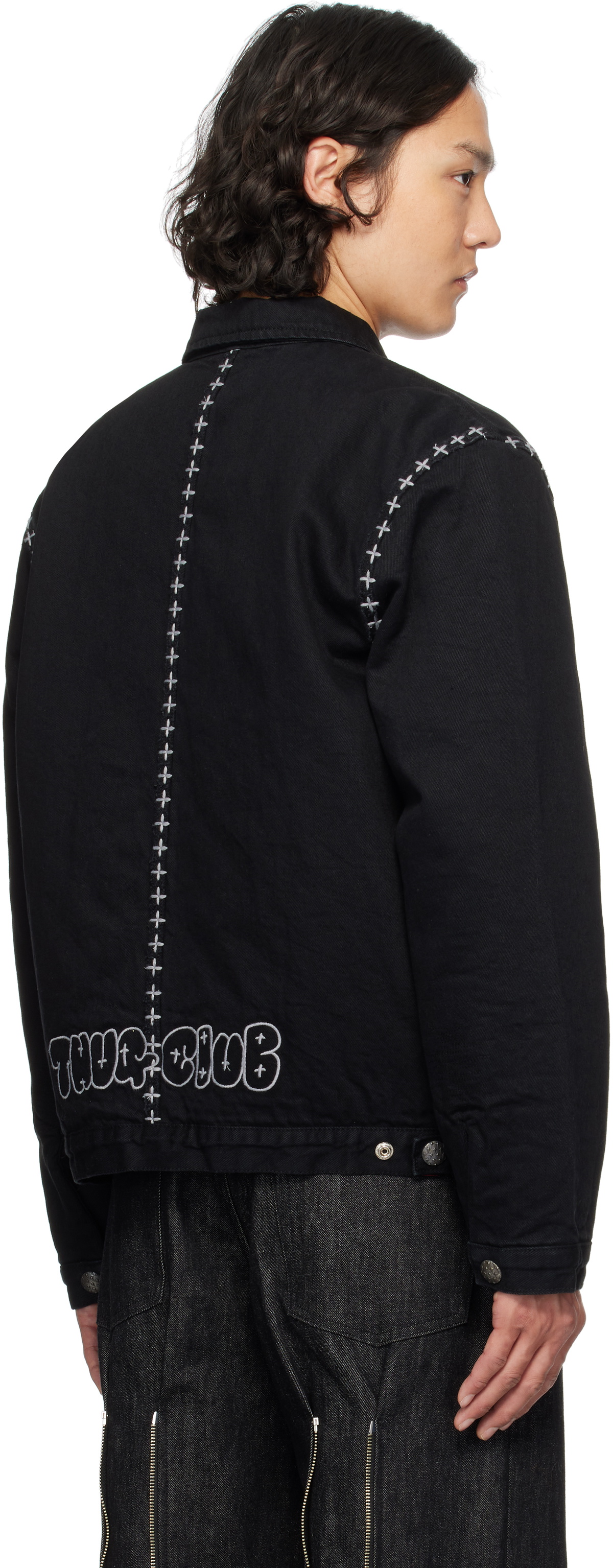 Thug Club Black Dickies Edition X Stitch Eisenhower Jacket