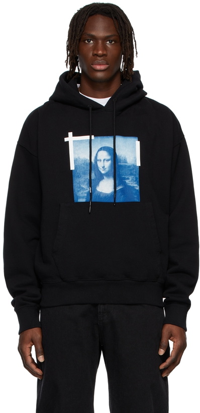 Photo: Off-White Black Monalisa Painting Hoodie