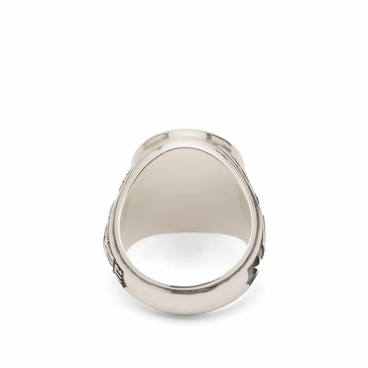 END. x The Great Frog Championship Ring in Silver