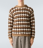 Moncler Grenoble Wool and alpaca-blend jacquard sweater