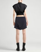Courrèges Womens Mini skirt Midnight in Blue
