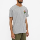 Hikerdelic Men's Original Logo T-Shirt in Grey Marl