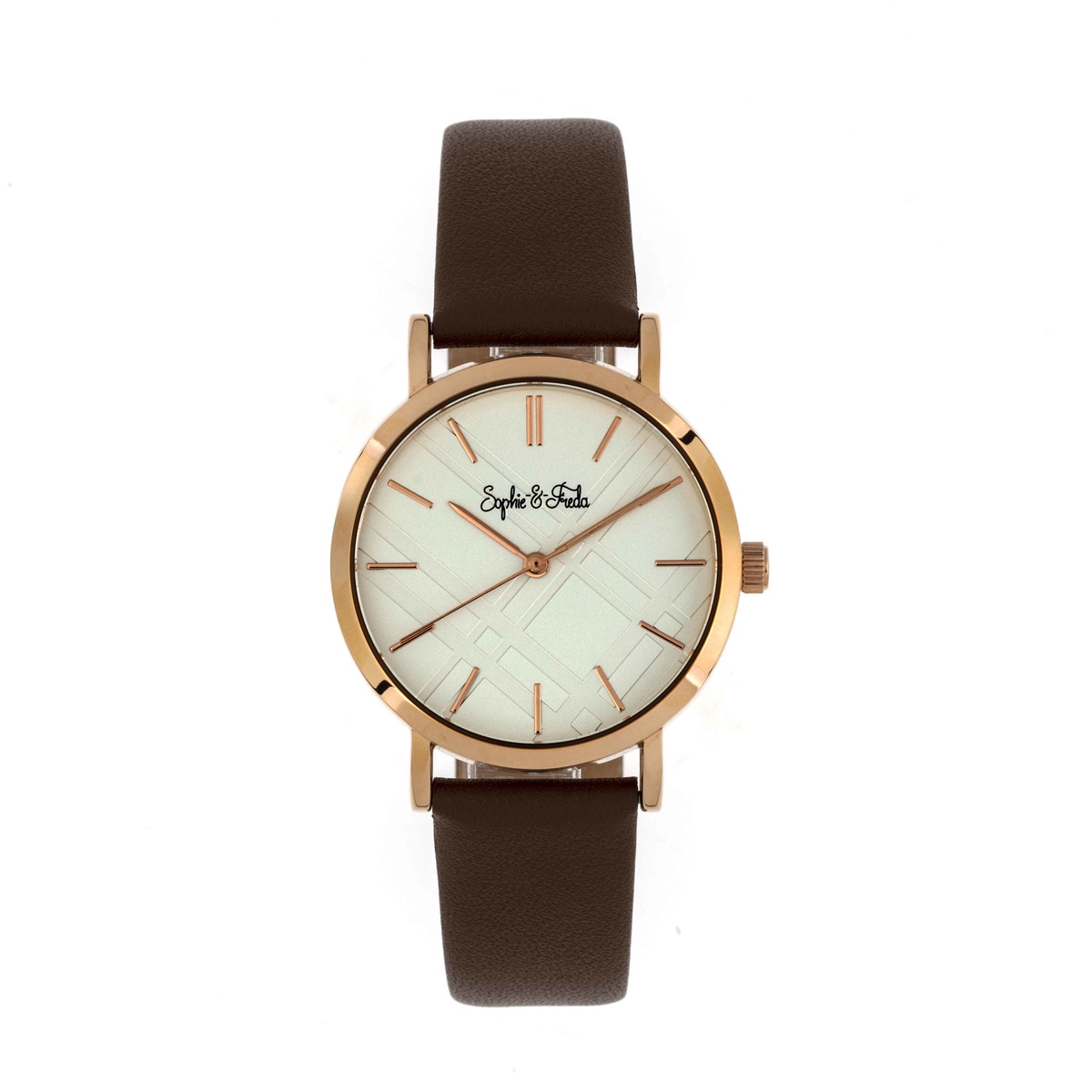 Sophie And Freda Budapest Quartz White Dial Ladies Watch SF5004