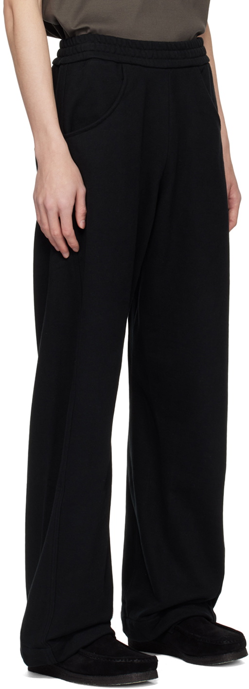 Omar Afridi Black Twisted Sweatpants