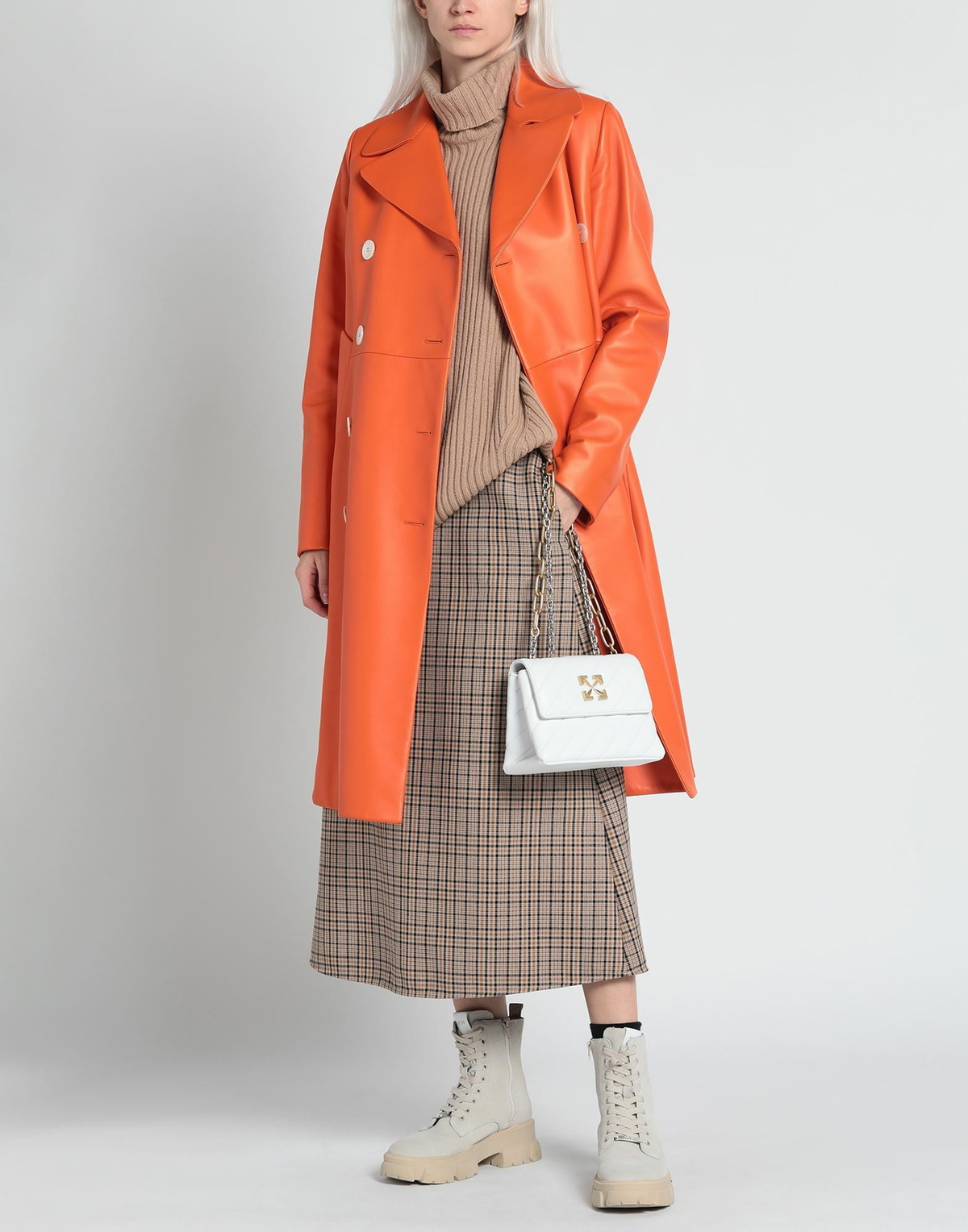 Off-white Womens Cross-body bag in White