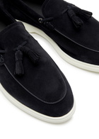 Boss Sienne Suede Loafers Navy