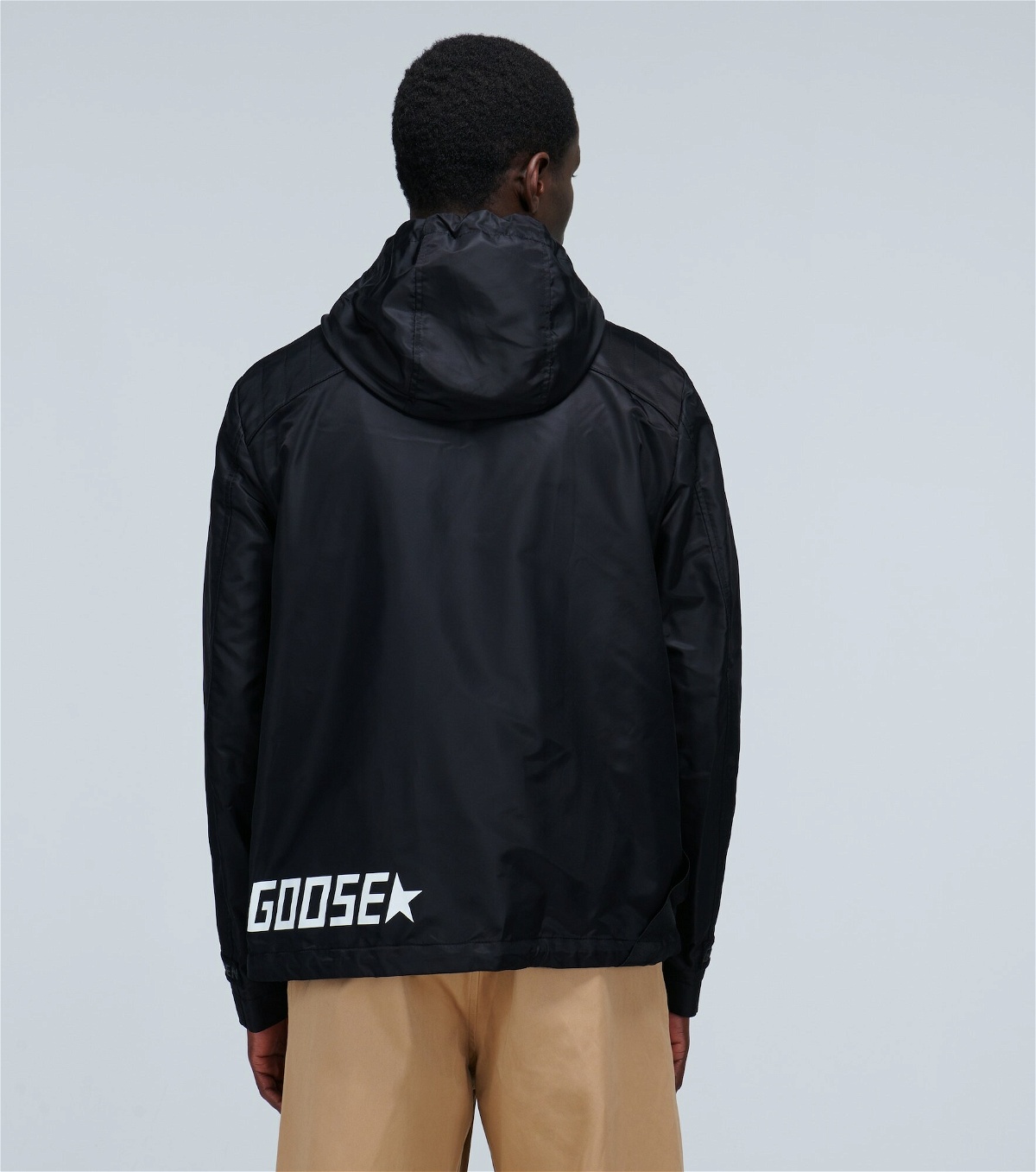 Golden Goose - Jacob windbreaker jacket with logo Golden Goose Deluxe Brand