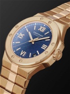 CHOPARD - Alpine Eagle Large Automatic 41mm 18-Karat Rose Gold Watch, Ref. No. 295363-5001 - Blue