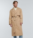 Loewe - Double flap cotton trench coat