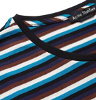 Acne Studios - Slim-Fit Striped Cotton-Jersey T-Shirt - Men - Teal