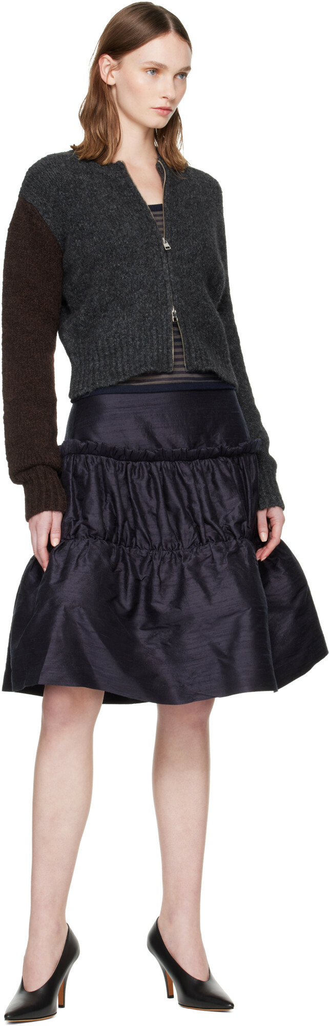 Paloma Wool Gray Jane Cardigan