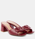 Valentino Garavani VLogo Signature patent leather mules