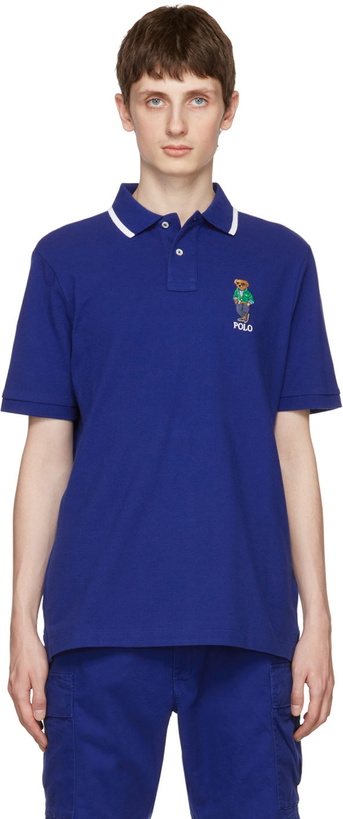 Photo: Polo Ralph Lauren Blue Cotton Polo