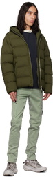 Stone Island Khaki Seamless Tunnel Down Jacket