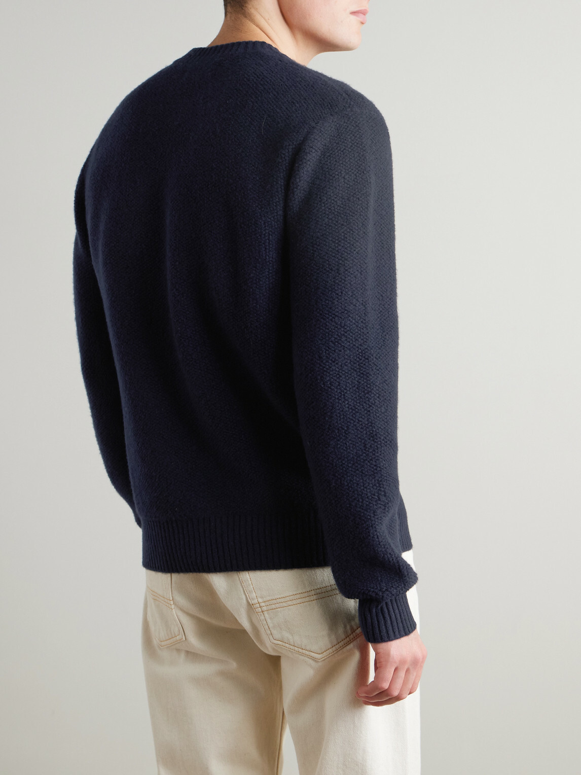 Mr P. - Cashmere Sweater - Blue