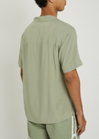 Che Valbonne Stripe-trimmed Shirt Light Green