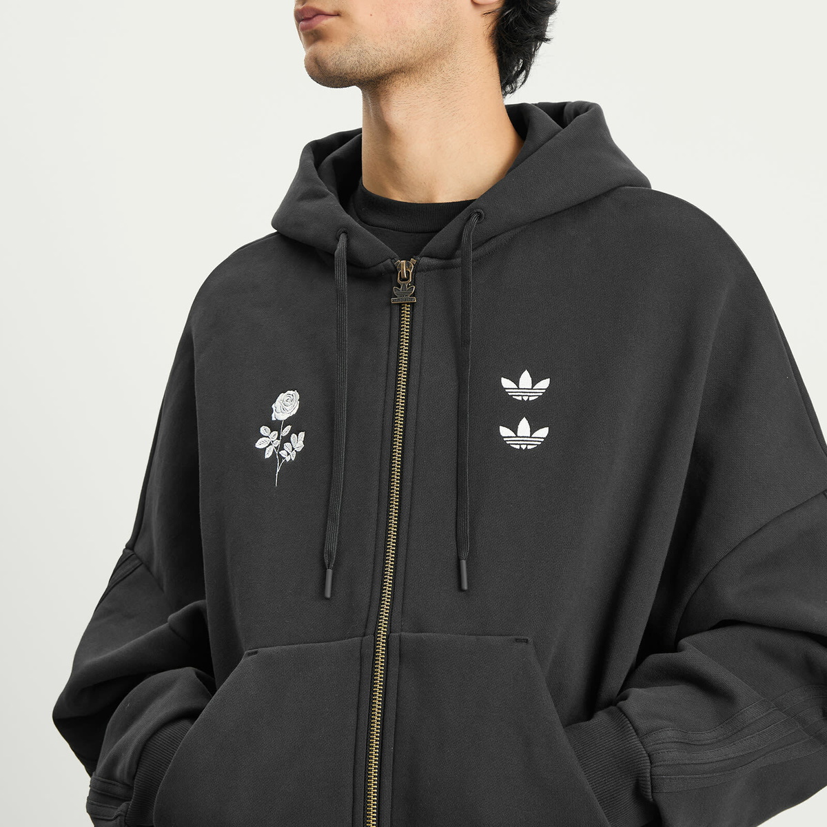 adidas Willy Chavarria ジップパーカー　XL Buy - Adidas x Willy Chavarria Zip-Up Hoodie Black – Danezon
