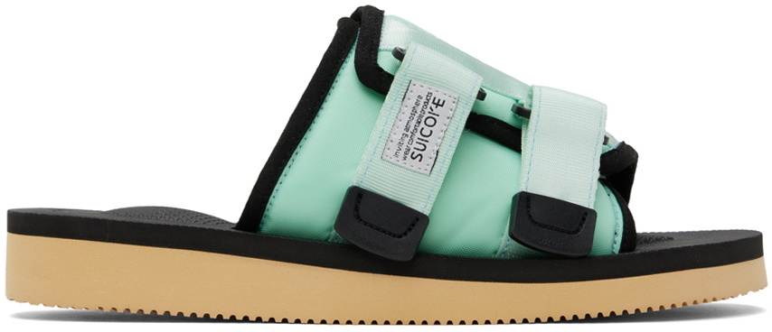suicoke green sandals