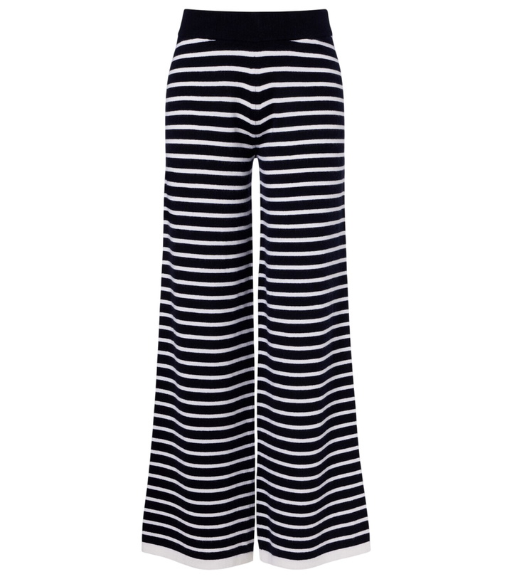 Photo: Jardin des Orangers Striped cashmere wide-leg pants