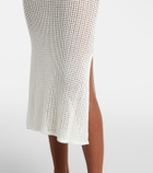 Melissa Odabash Casey open-knit midi dress