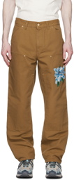 Awake NY Brown Carhartt WIP Edition Trousers