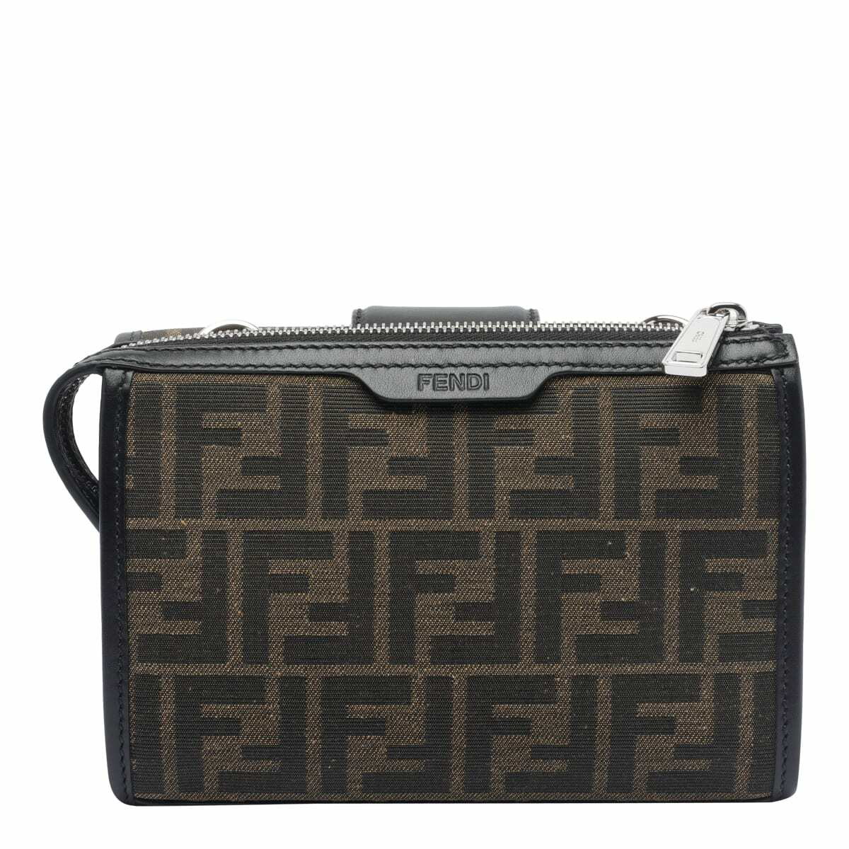 Fendi Double Baguette Crossbody Bag Fendi