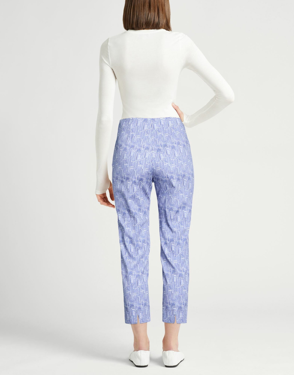 Peserico Womens Pants Light in Blue